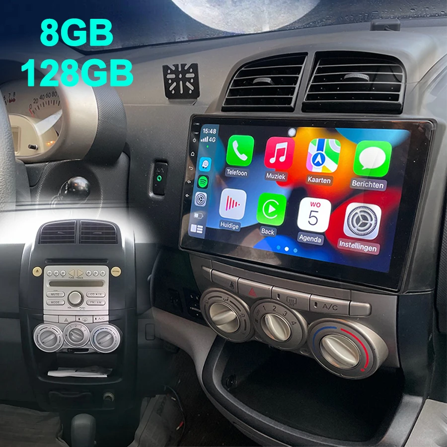 128GB Android 12 Radio for 2006 Daihatsu Sirion Toyota Passo Perodua Myvi  GPS Stereo Car Multimedia Video Player autoradio 2DIN| | - AliExpress