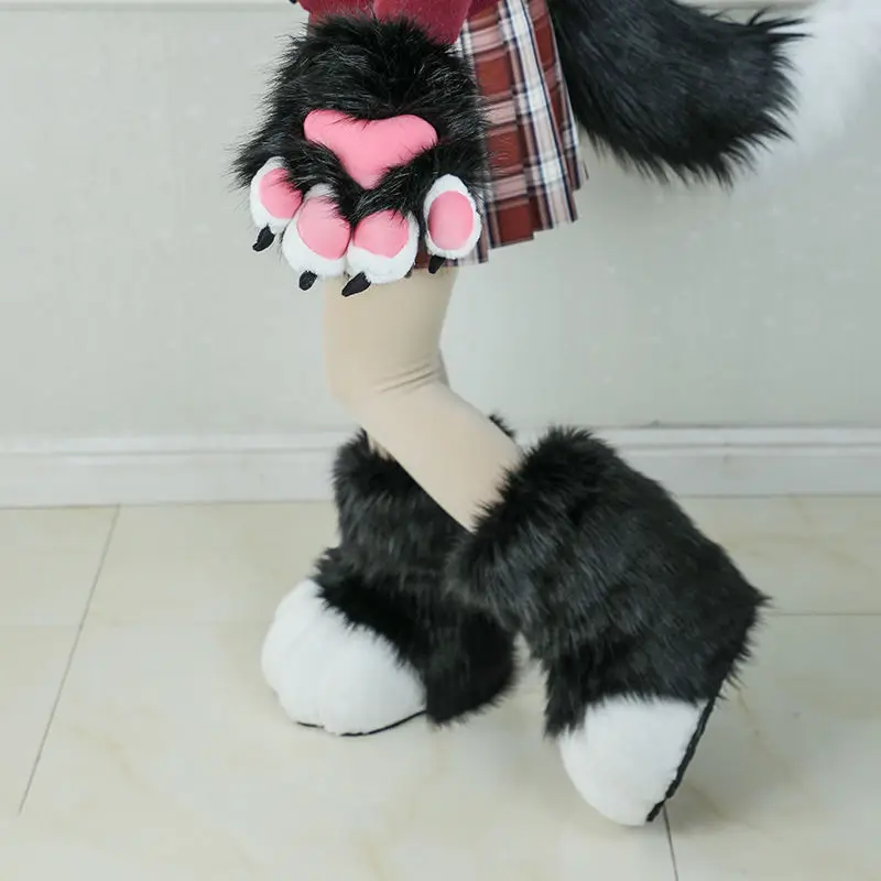 

Аксессуары для косплея Fursuit, накладки на ногти в виде зверя, Fursuit, аксессуары для костюма ручной работы