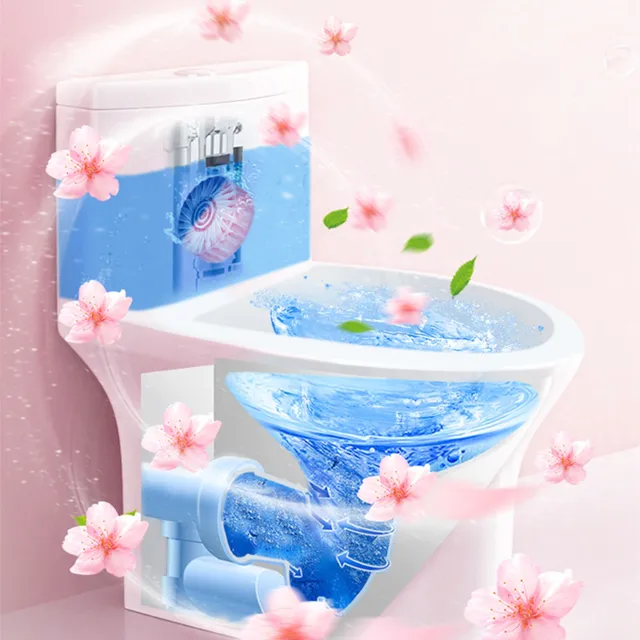 화장실의 완고한 먼지와 냄새를 장기적이고 효과적으로 제거하는 딥 클렌징 및 탈취제