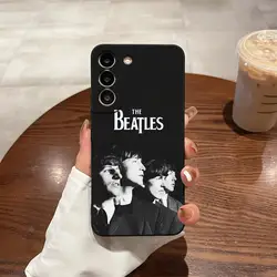 Band The B - Beatles Themed Phone Case - Stylish Back Cover Design - Samsung s21 (Black1)