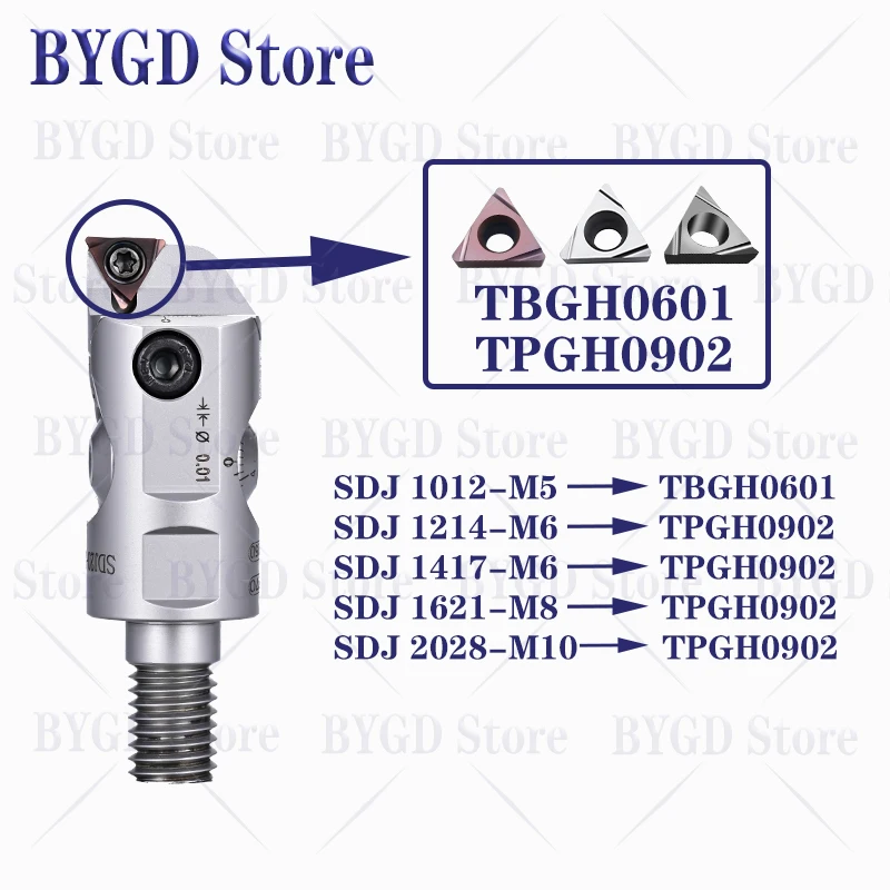 BT30/BT40 SDJ Boring Tool Holder Set – Precision CNC Boring Head Arbor with Lock-Tooth Connection for LBK, CBK, EWN, RBH & TCT Systems (SDJ10–SDJ25) 4