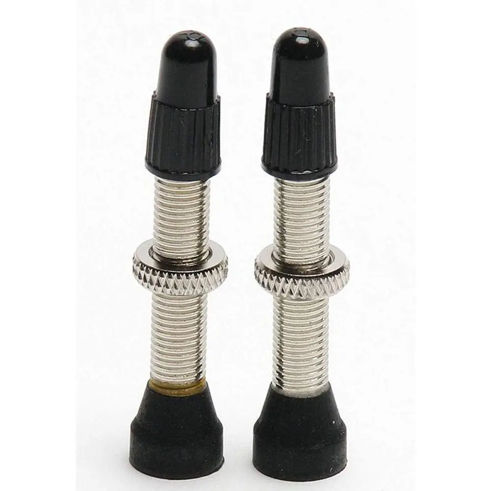 Tubeless Bike Tire Repair Kit with Presta Valves and Valve Caps