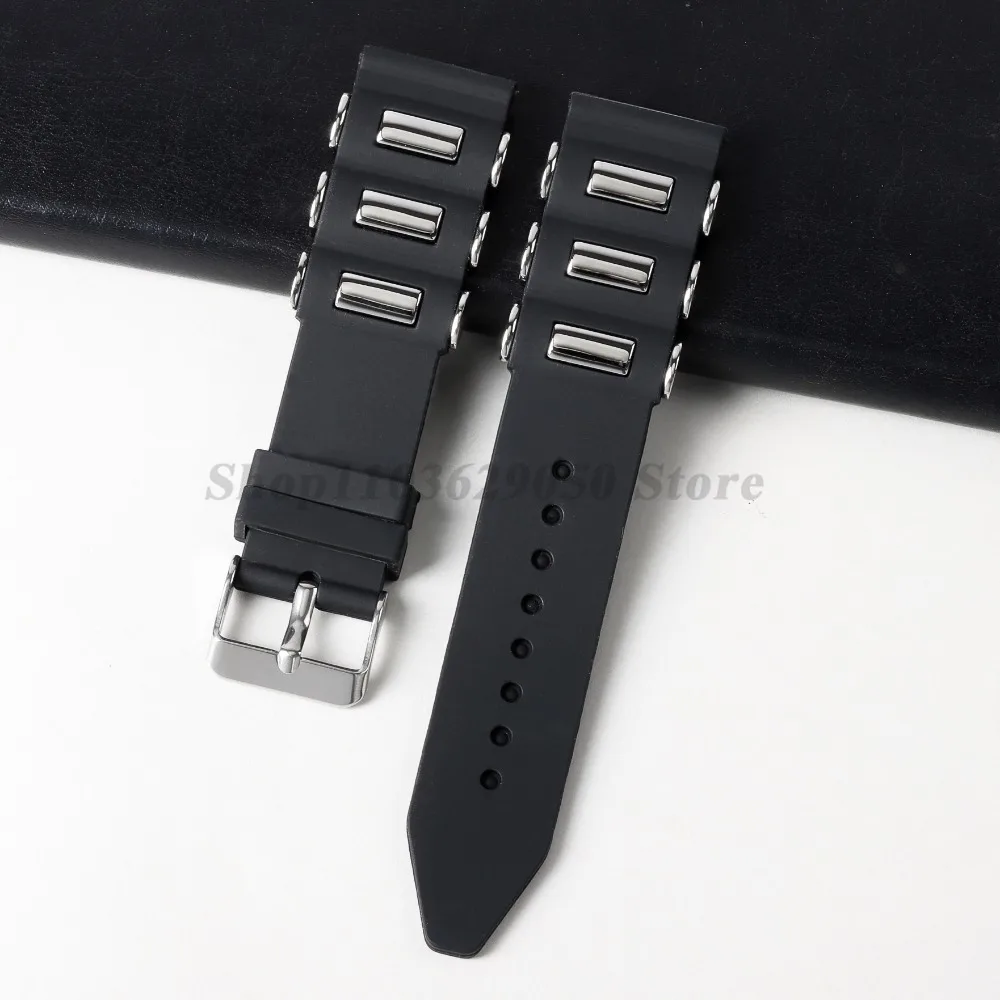Waterproof Silicone Sports Watch Strap – Universal Fit