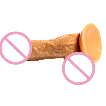 Horse Tail Fat Female Dildos Tentacle Sleeve For Penis Trainer Sex Toy Femme Masturbation Vibration Suction Cup 18 Toys Black 2