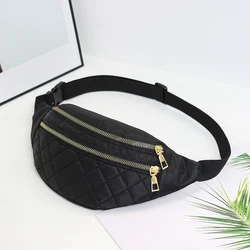 Women's Versatile Waist & Crossbody Travel Bag (Black)