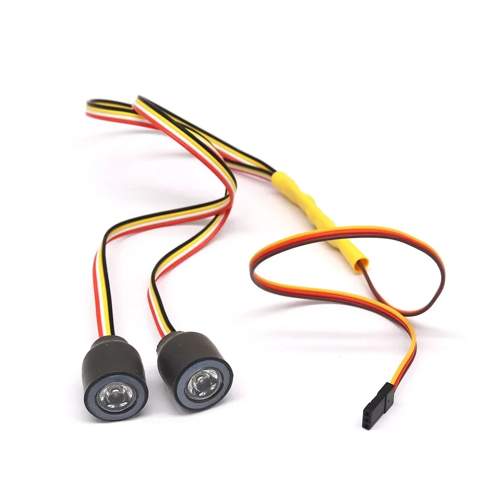 Kit Phares LED 2PCS pour Crawler RC 1/10 - Éclairage Puissant