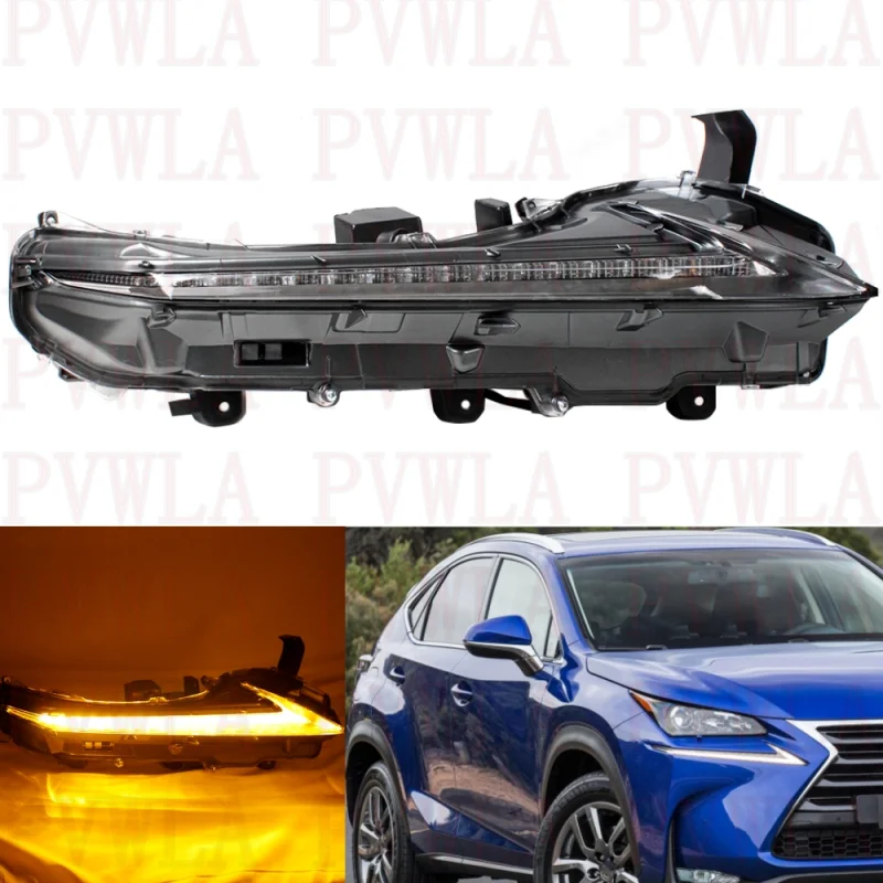 

Right Side LED DRL Daytime Running Lights Lamp 81610-78050 For Lexus NX200t NX300 NX300h 2015 2016 2017 2018 2019 2020 2021