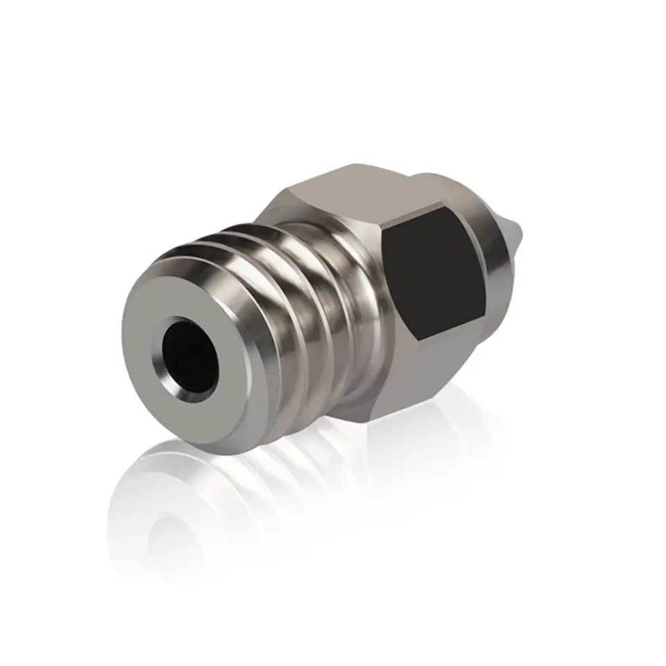 MK8 Nozzle For CR-6 SE Hard Steel Brass Copper Plated Nozzles for CR6 SE CR5 Pro Ender 3 S1 Pro CR10 V2 Ender5 Nozzle 0.4 0.6mm image 2