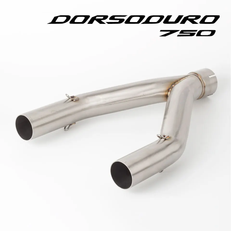 Motorcycle link pipe For Aprilia Dorsoduro 750 2008-2016 SMV750 SMV 750 Dorsoduro DD750 dorsoduro 750 exhaust mid pipe