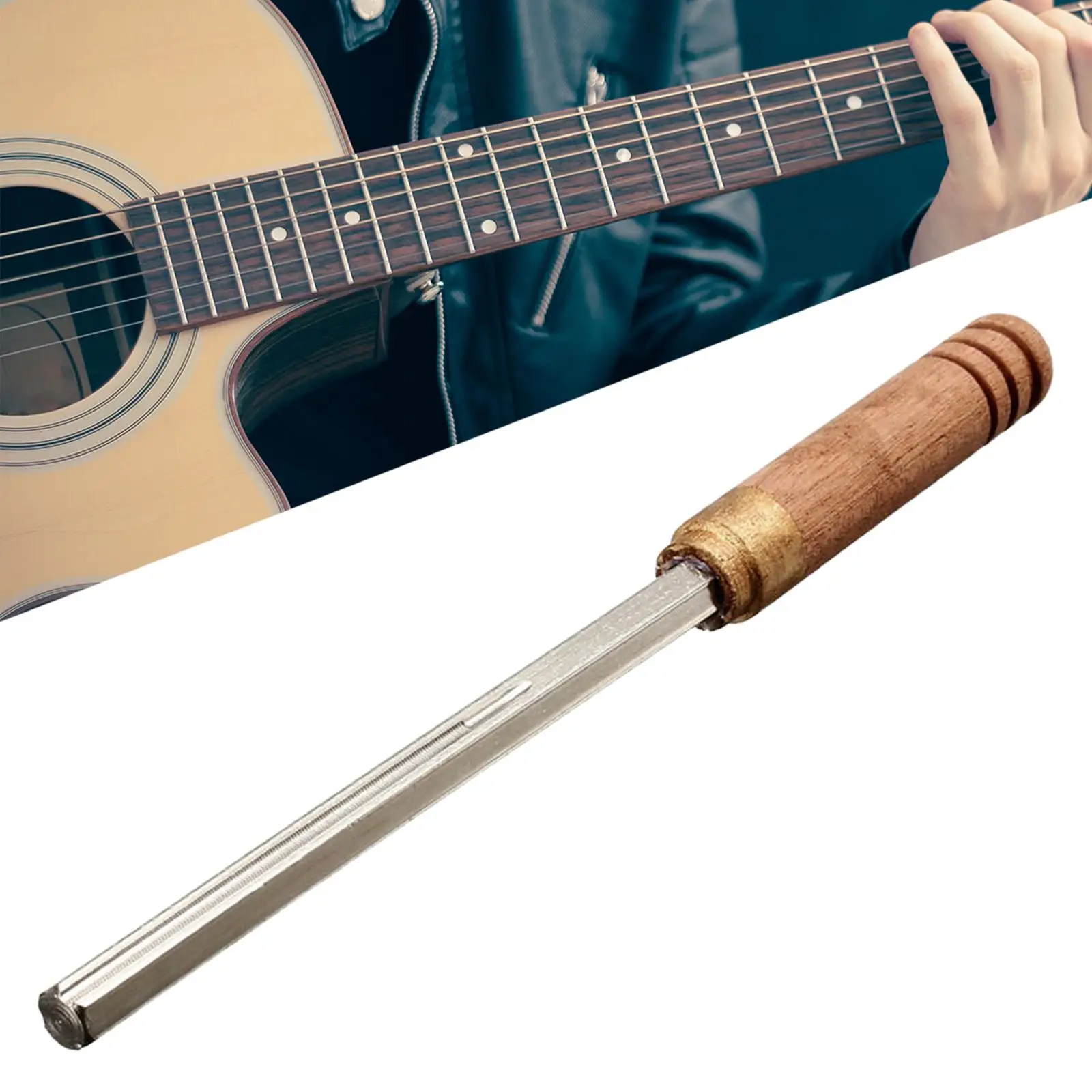 

Шлифовальный напильник для гитары Luthier, простой в использовании ремонтный инструмент для электрической гитары, музыкальный инструмент, бас, банджо, укулеле