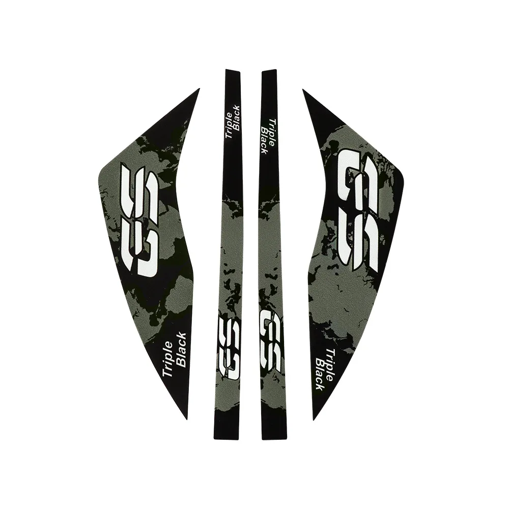Enhanced Motorcycle Hand Guard Stickers