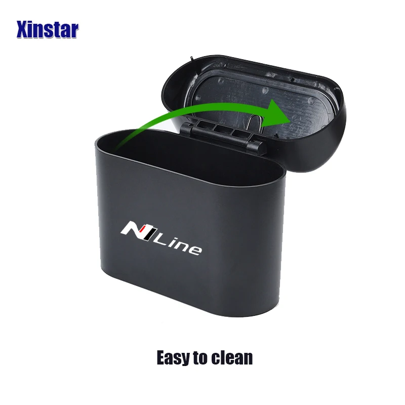 Plastic Car Trash Bin For Hyundai i10 i20 i30 i40 ix35 TUCSON Elantra SONATA GENESIS SOLARIS VEOSTER Kona Santafe