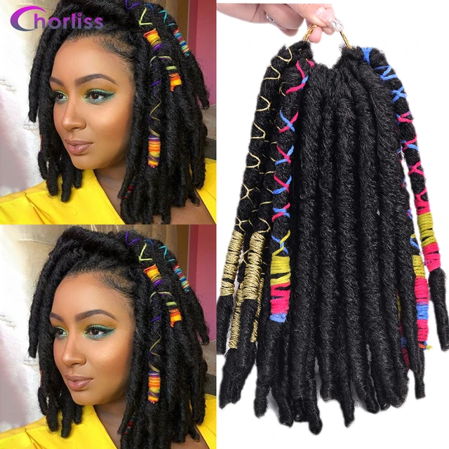 Afro Goddess Synthetic Dreadlocks Crochet Braids Hair Chorliss