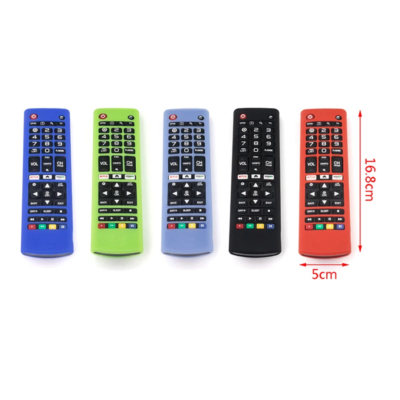 Silicone Remote Case Smart TV Remote Control Silicone Case Protective Cover Holder Skin Home Audio And Video Equipment TV Accessories