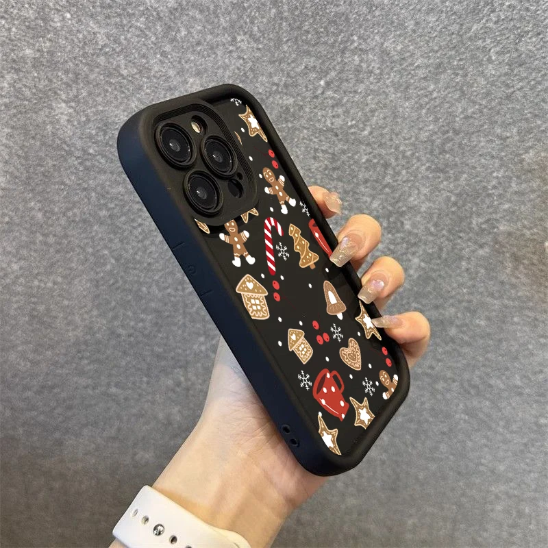 Festive Christmas Pattern Soft Phone Case Cover