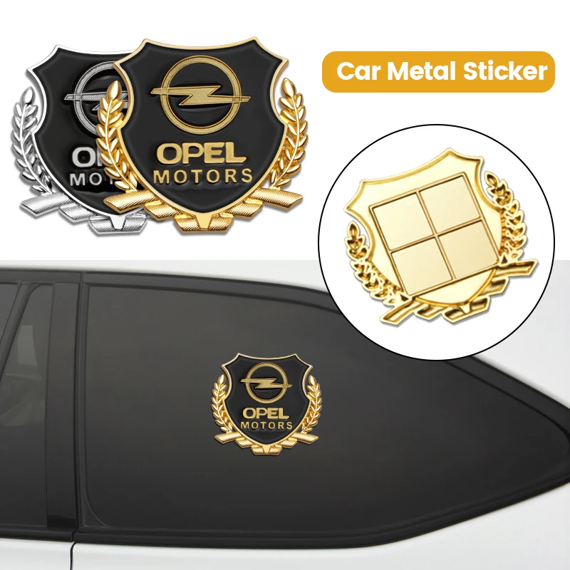 Car Badge Styling Body Posteriore Tronco Decorazione Distintivo In Metallo Adesivo Per Opel Astra Insignia Vivaro Corsa Mokka Zafira Vectra Opc