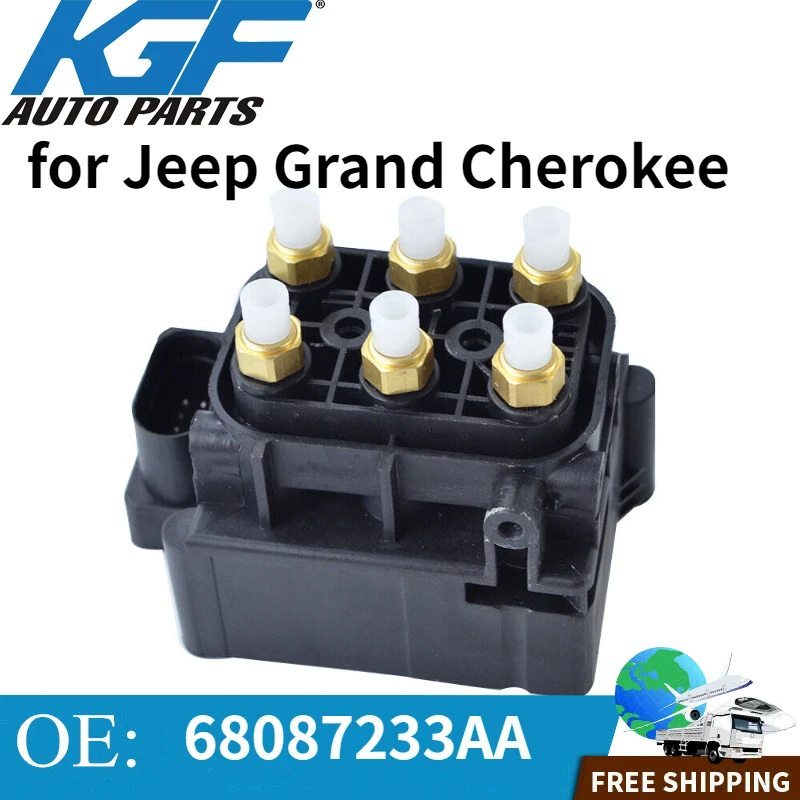 

Блок клапана пневматической подвески подходит для 2011-2016 Jeep Grand Cherokee 68087233AA