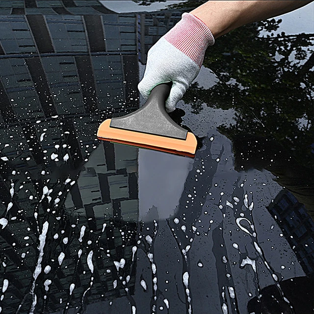 Super Flexible Silicone Squeegee, Auto Water Blade, Water Wiper, Shower  Squeegee, for Car Windshield, Window, Mirror, Glass Door