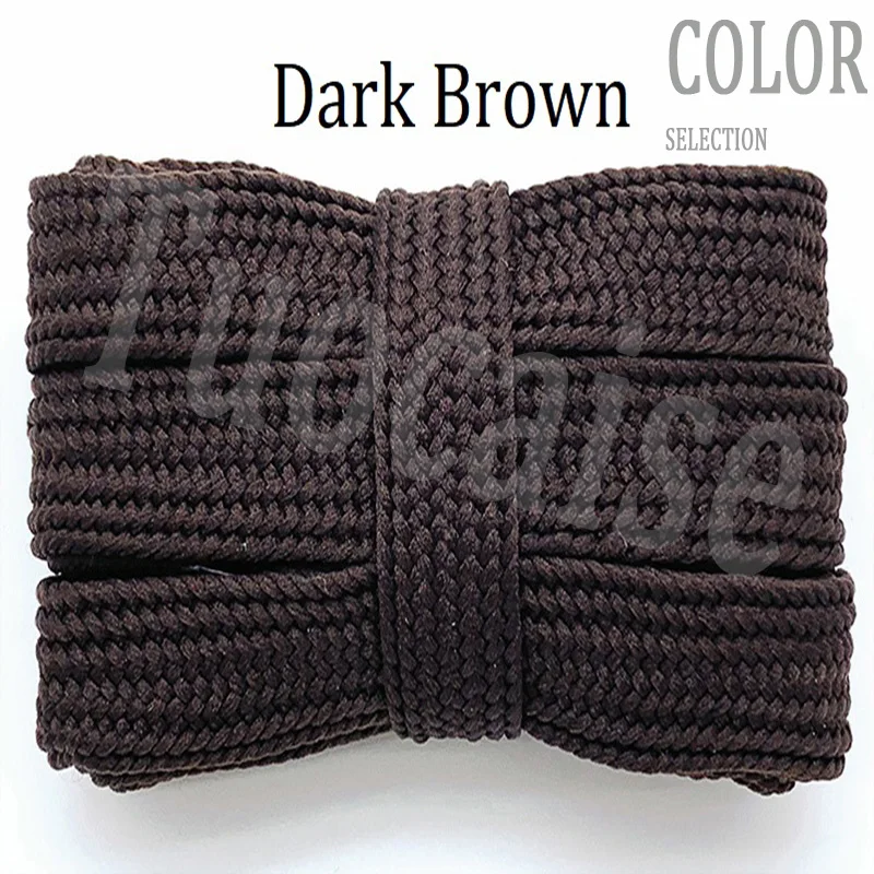 Premium 20mm Thick Flat Colored Soft Shoelaces