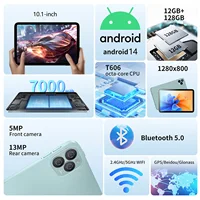 10.1 Inch New Android Tablets Octa Core 12GB+128GB Rom Android 14 Google Play 4G LTE 5G Phone Call Tablet WiFi Bluetooth 7000mAh - Image 6