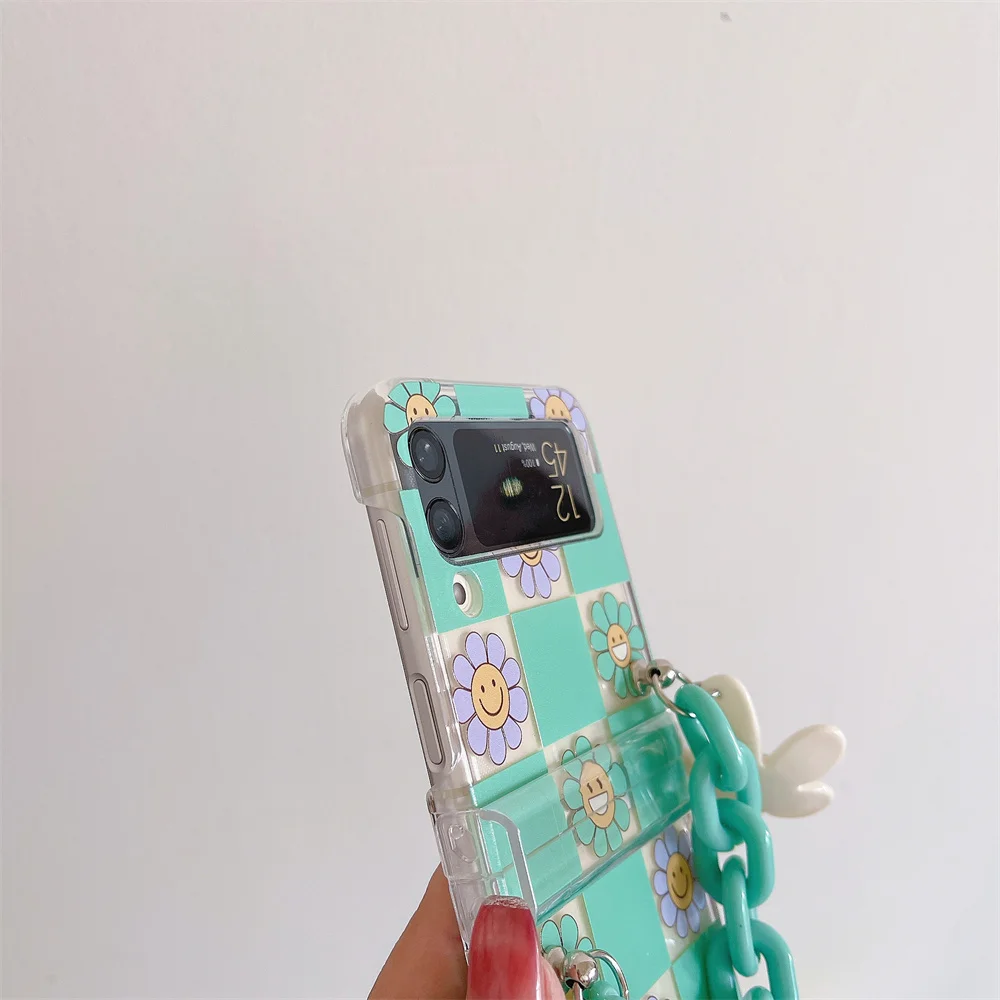 Cute Korean Sun Samsung Phone Case for Samsung Galaxy Z Flip (4G