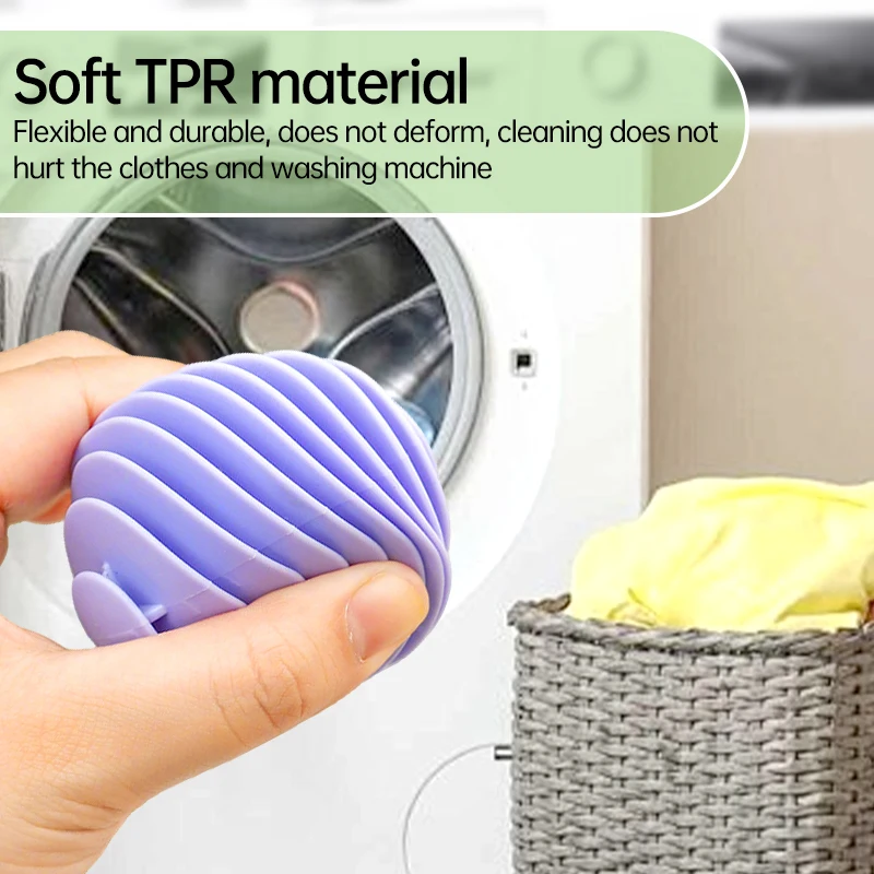 Laundry Ball Reusable Pet Hair Remover Washing Machine Cleaning Hair Plush Cat Catcher Clothes Cleaning Tool