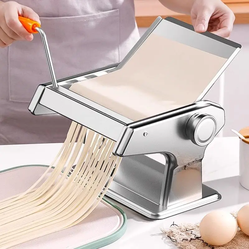 Household noodle machine Small multi-functional noodle press Manual rolling mechanism Automatic dumpling skin machine