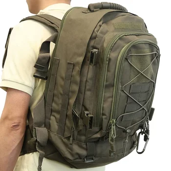 60L Men Backpacks Large Tactical Hiking Expandable Backpack Molle 3 Day Assault Pack Rucksacks 2