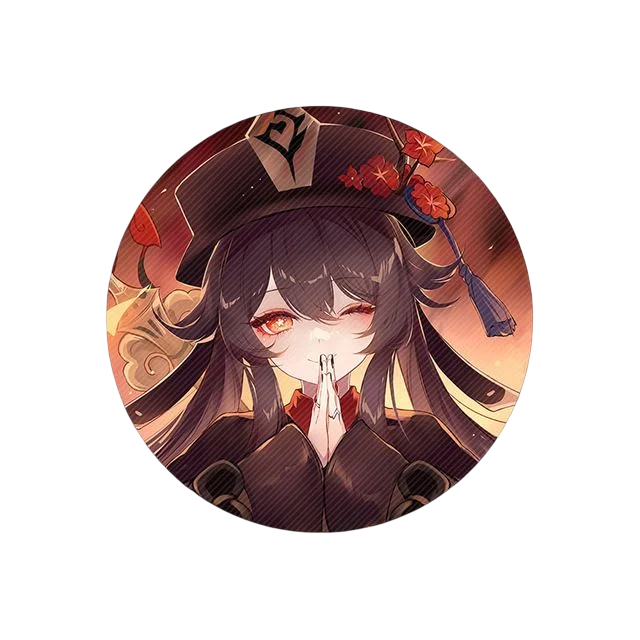58mm Game Genshin Impact Brooch Pins Anime Badge Cosplay Yae Miko Xiao Zhongli Accessories For Clothes Backpack Decoration Gift Hutao