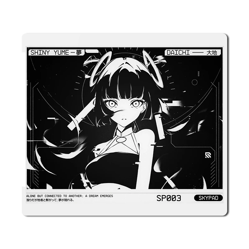 SKYPAD SORA マウスパッド Skypad SORA Glass Gaming Mouse Pad YUME Smooth Frosted Surface
