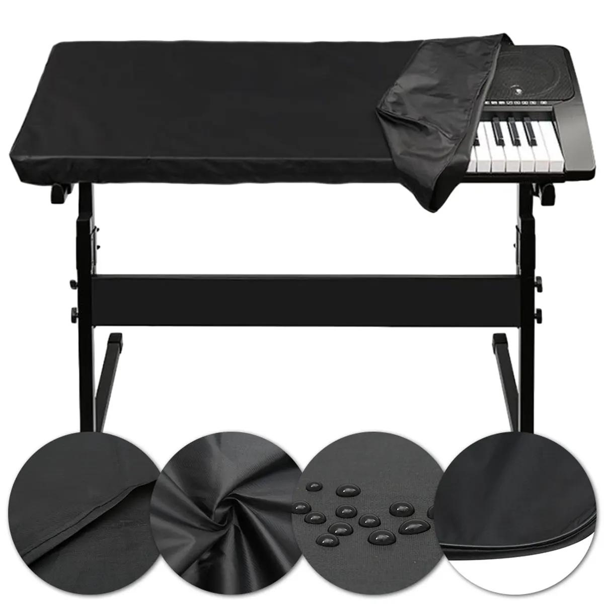 61/88 Key Electronic Piano Cover Dustproof Waterproof Foldable Keyboard Storage Bag