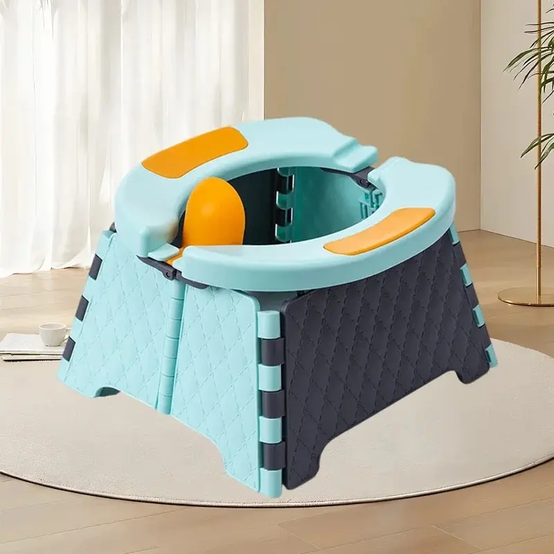 1 PCS Children's Folding Toilet Car-Mounted Folding Toilet No-Clean Children's Potty Urinal Outdoor Travel Artifact 6