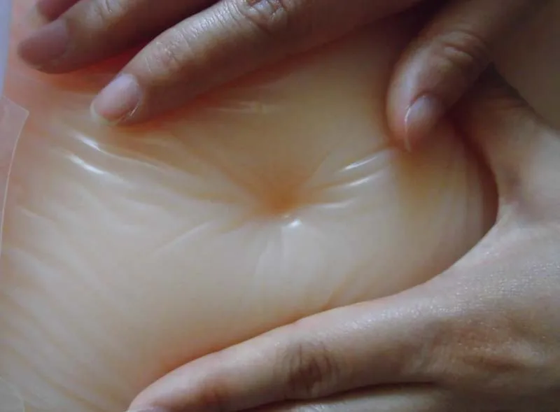 2~3 Months 1000g/pc Silicone Pregnancy Belly Set Artificial Belly Beer Belly with Bag Drag Queen Fat