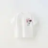 Baby Girl Disney Cartoon T-shirt Summer Clothing Popular Design Fashion Children Short Sleeve Tshirts Kids Girls' Tees Tops 5