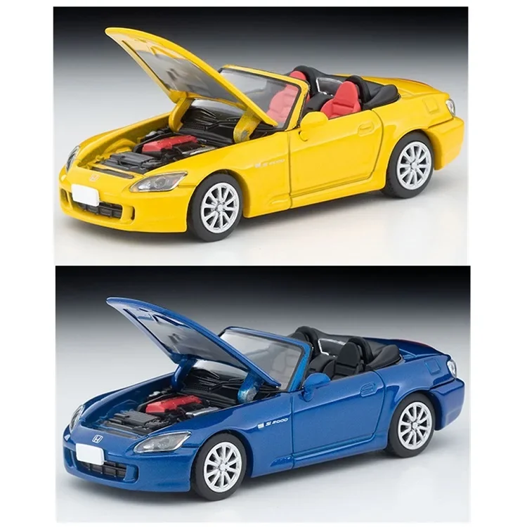 

Модель автомобиля Tomytec TLV 1:64 S2000 2006 синяя/желтая