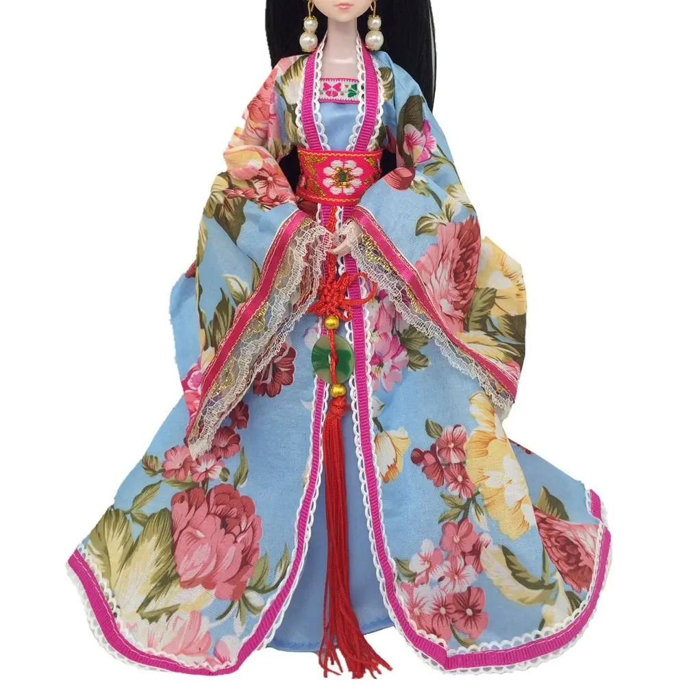 2022 neueste Alte Kleid Puppe Chinesischen Kaiserlichen Konkubine Gericht Fee Anzug Für 30cm Puppe Zubehör Mädchen Prinzessin Puppen Kleidung – Detail 10