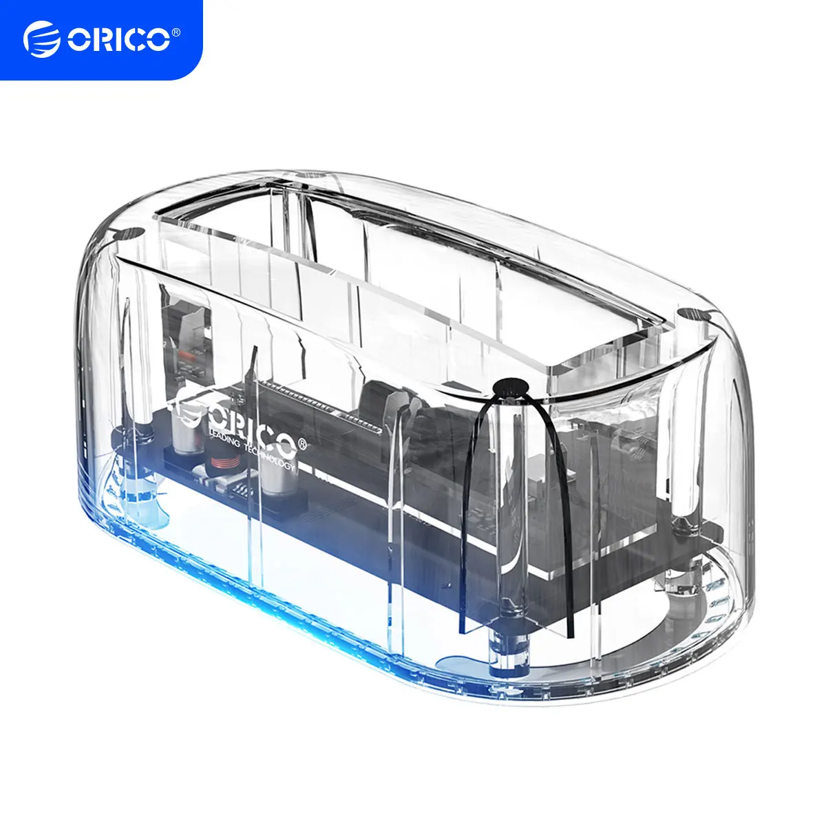 

Док-станция ORICO для жесткого диска 3,5 дюйма, 5 Гбит/с и Type-C, 10 Гбит/с