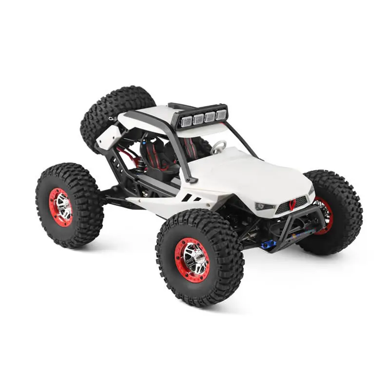 Détail des roues et de la suspension du Crawler Buggy RC 12429 LED, conçu pour le tout-terrain