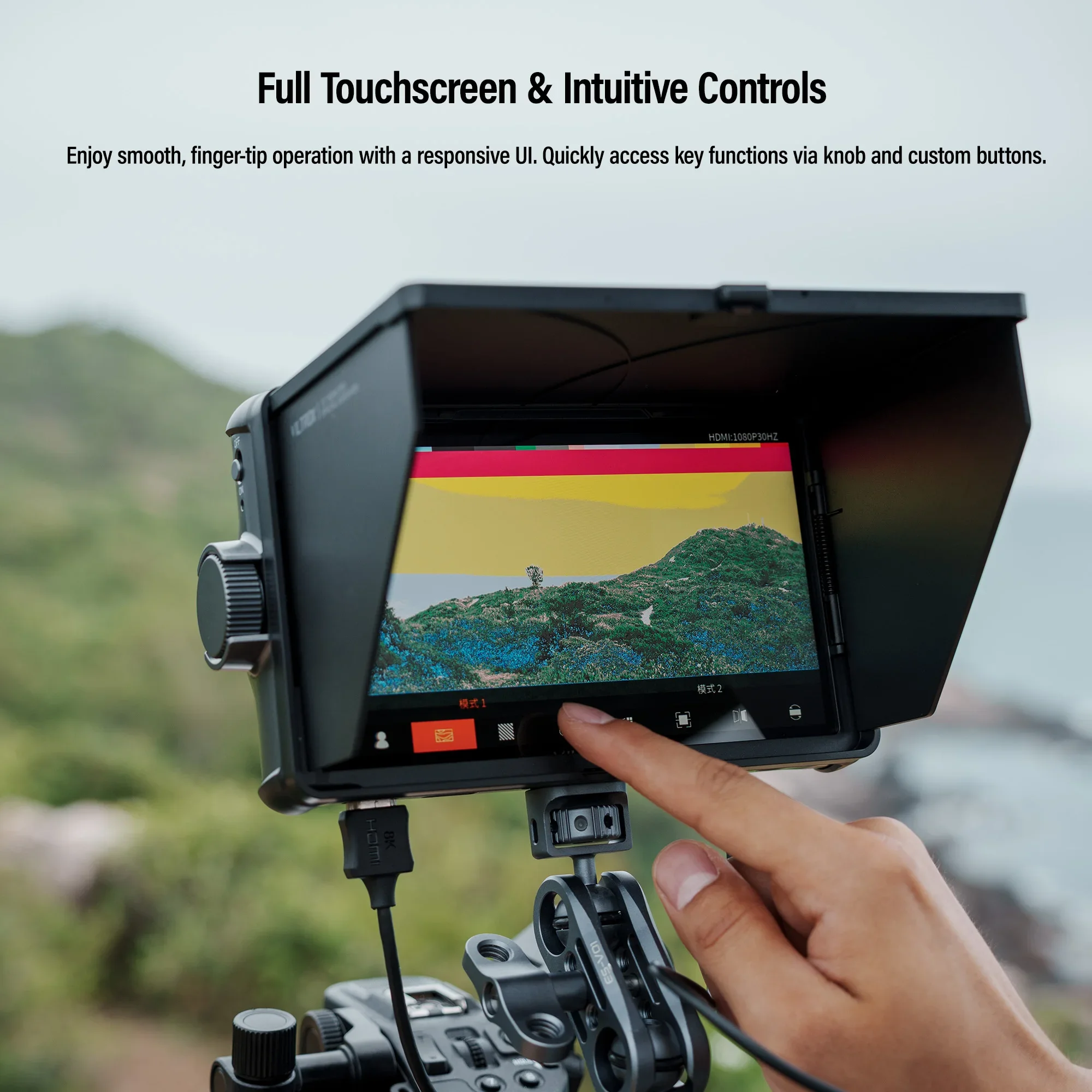 Viltrox DC-A1 Digital Camera Monitor 7 Inch Wide Monitor 2800 Nits