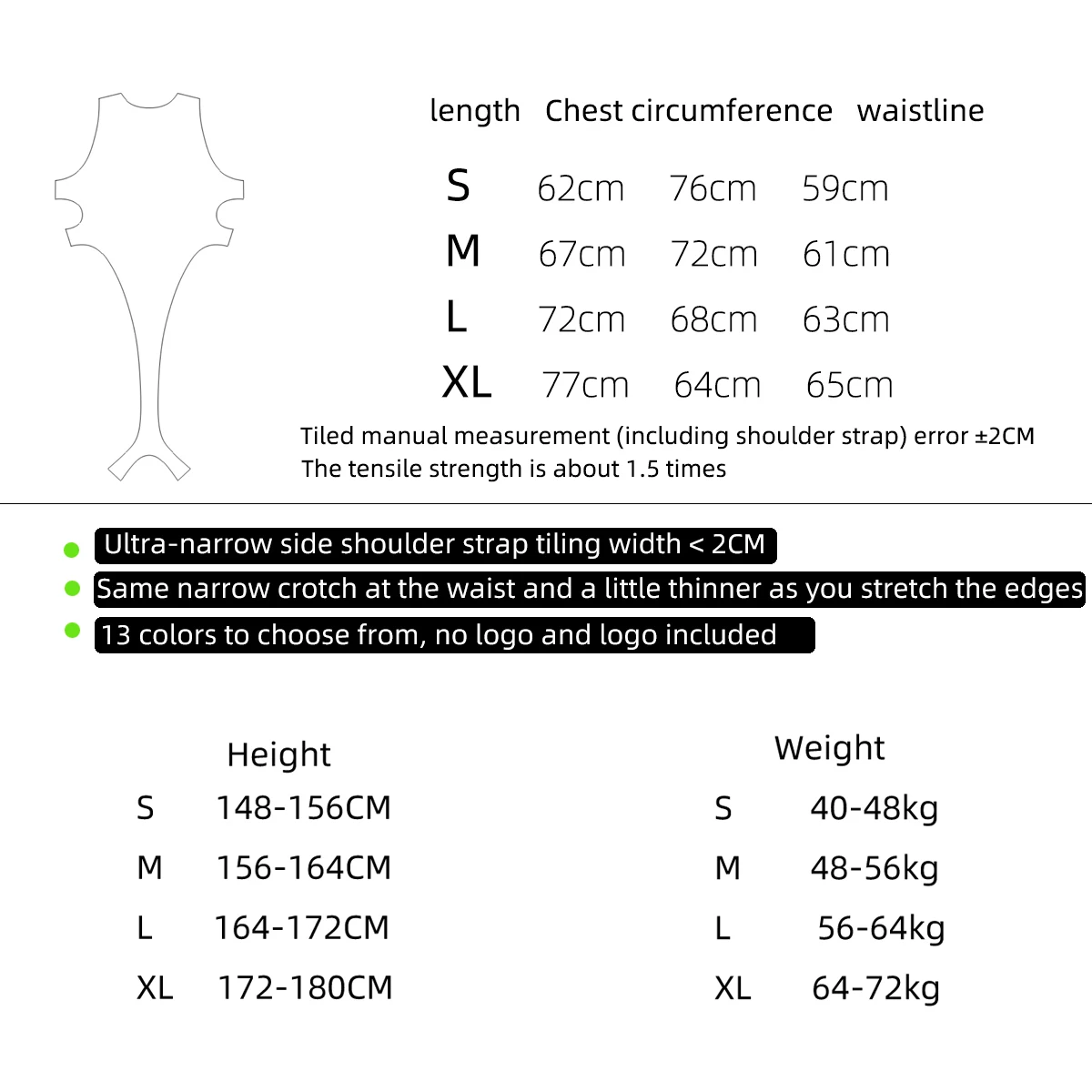 XCKNY glossiness series One piece T-shaped swimsuit sexy oil silk smooth tight swimsuit solid color satin glossy