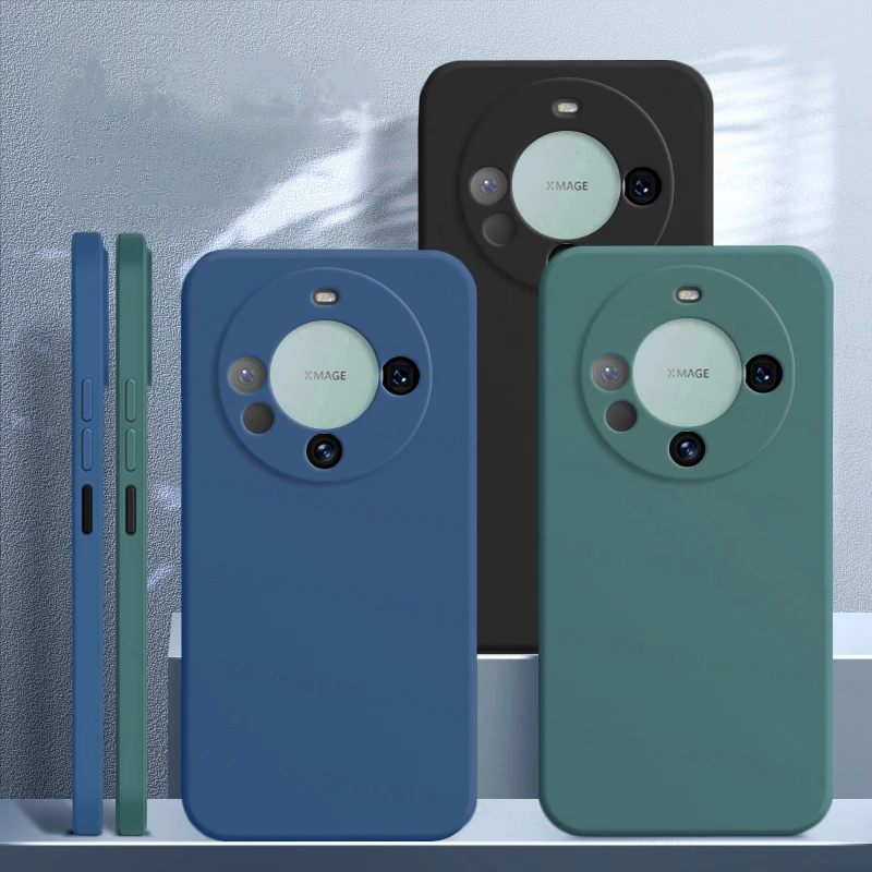 Per Huawei Mate 60 Custodia In Silicone Liquido Funda Huawei Mate 50 60 Pro Plus Cover Antiurto Origine Tpu Cover Per Telefono Huawei Mate 60