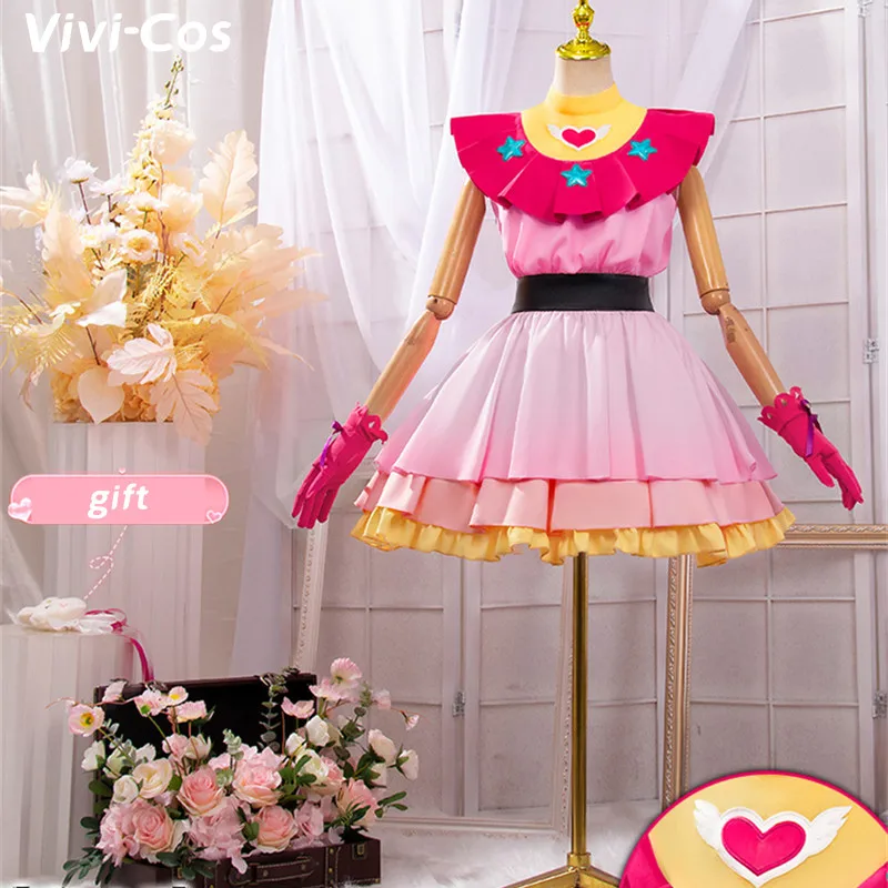 

Vivi-Cos аниме Oshi No Ko Hoshino Ai милый женский костюм для ролевых игр
