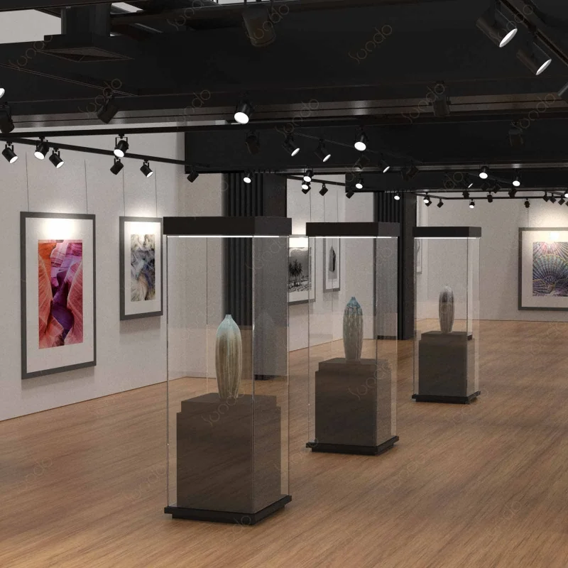 Custom, Custom Color Material Display 3D Interior Design Curio Jewelry showcase Toys china Display cabinet