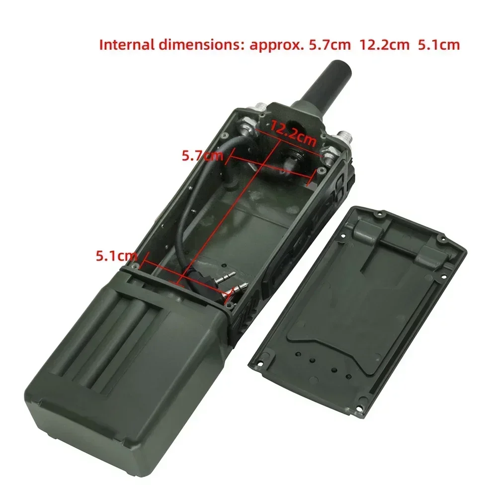 WADSN Replica Radio PRC-152 Dummy – Étui Tactique Pour Baofeng UV-5R – 1:1