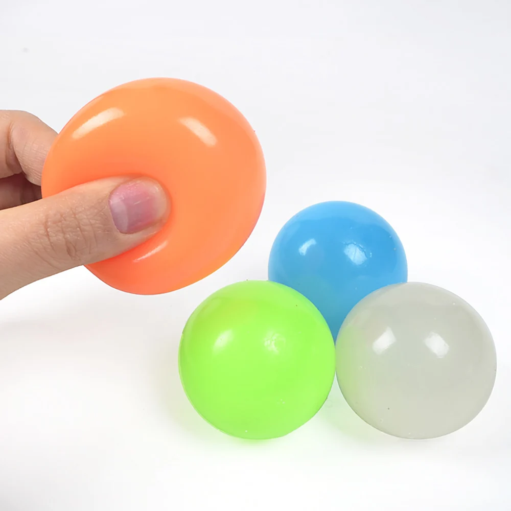 10 Bolas De Silicona Coloridas De 6,5cm | Para Fiestas, Juegos O Anti-estrés | Juguete Sensorial Para Niños Y Adultos
