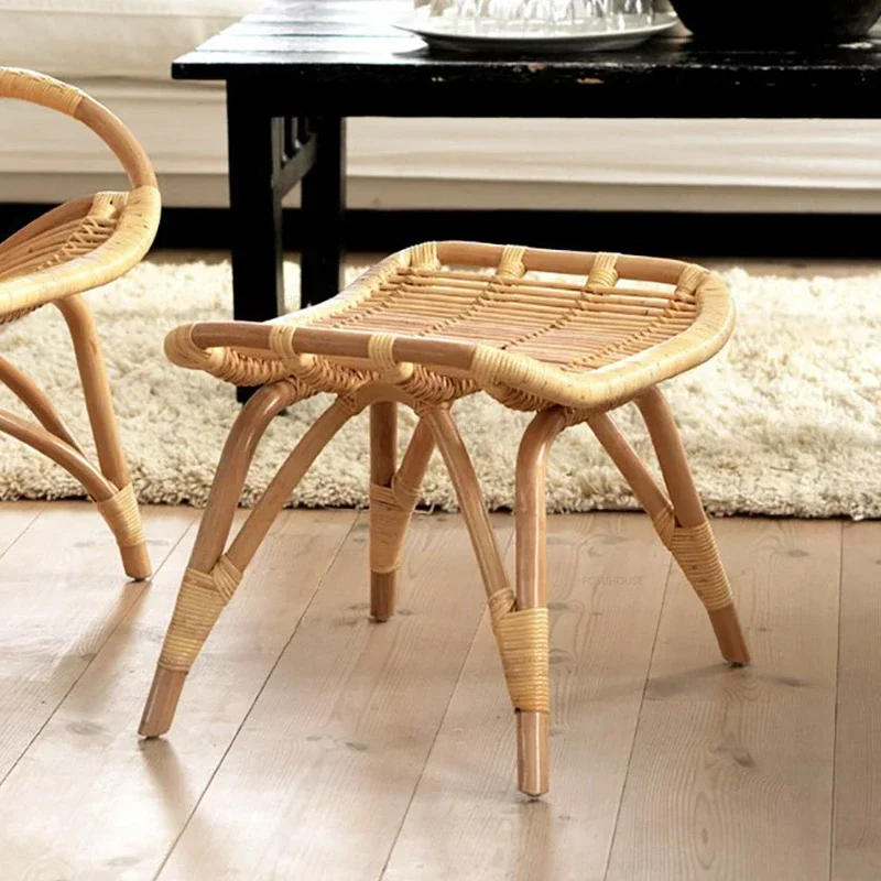 Sofás de jardín de ratán para balcón, sofá perezoso para Patio, muebles de ocio para exteriores, sillón nórdico para dormitorio, hogar, sala de estar, sofá de lectura