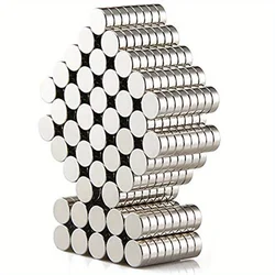 Versatile DIY Mini Round Magnets for Crafts, Decor, and Home Projects (50 - Pack) (20pcs 6x2mm)
