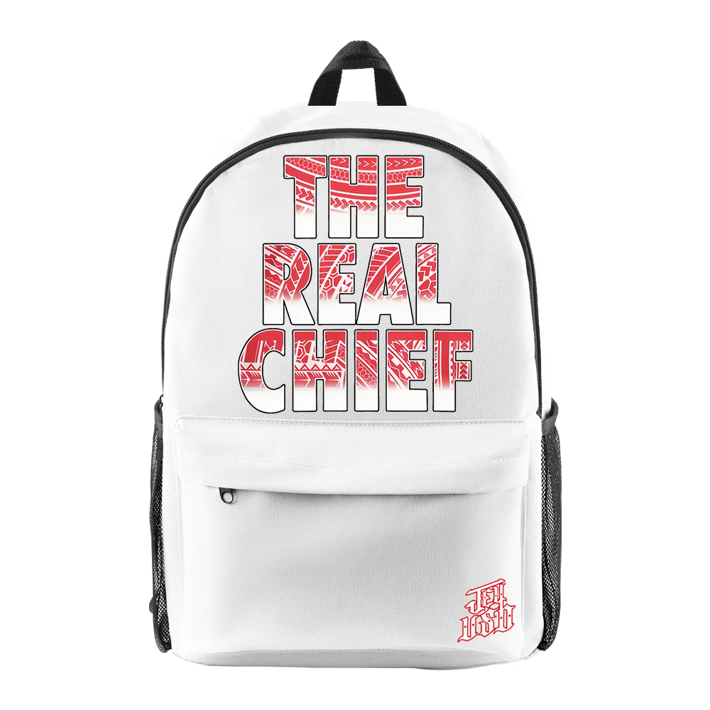 Jey Uso The Real Chief Merch Backpack Women Men Rucksack Unisex Travel Bag Packsack Casual Daypack Fashion Bags 2