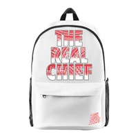 Jey Uso The Real Chief Merch Backpack Women Men Rucksack Unisex Travel Bag Packsack Casual Daypack Fashion Bags 2