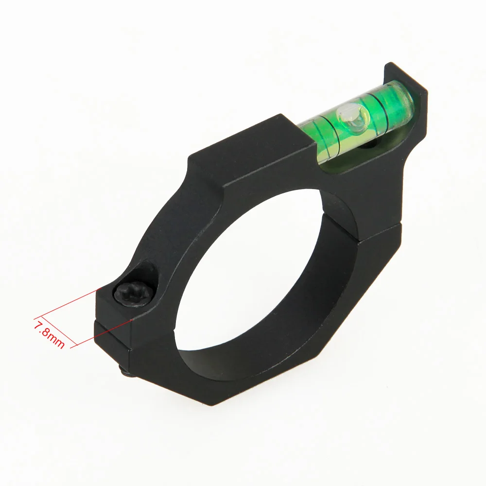 Rifle Airgun Scope Spirit Level Bubble 25.4 30mm Ring Scope Sight Rail Weave Picatinny Alloy Hunting Gun Mount